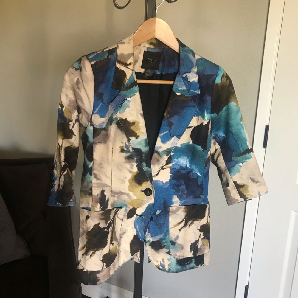 Smythe Classic Watercolor Blazer